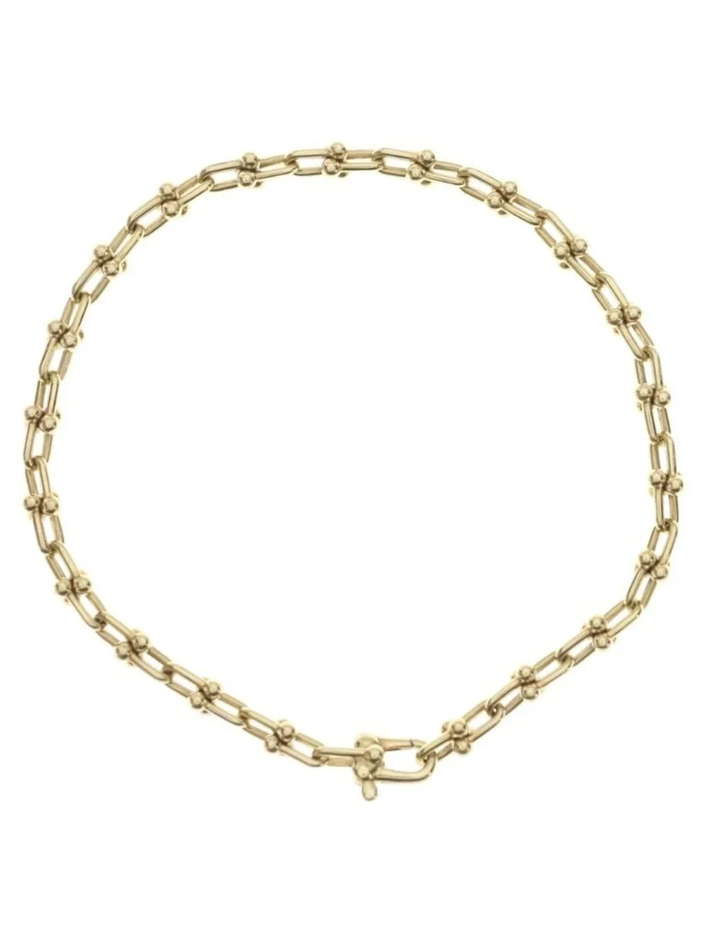 Tiffany & Co 18k Yellow Gold Micro Link Bracelet